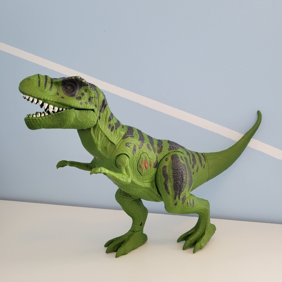 Chap Mei Dino Valley Tyrannosaurus T-Rex Dinosaur Toy Figure w Lights & Sounds - Picture 3 of 11